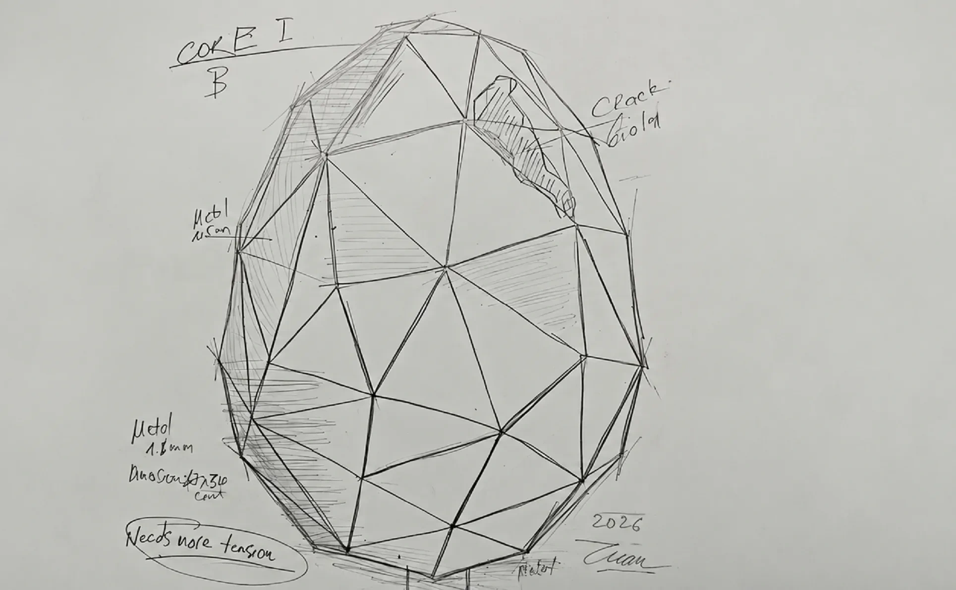 THE MAKING OF GENESIS CORE I — ORIGIN EGG